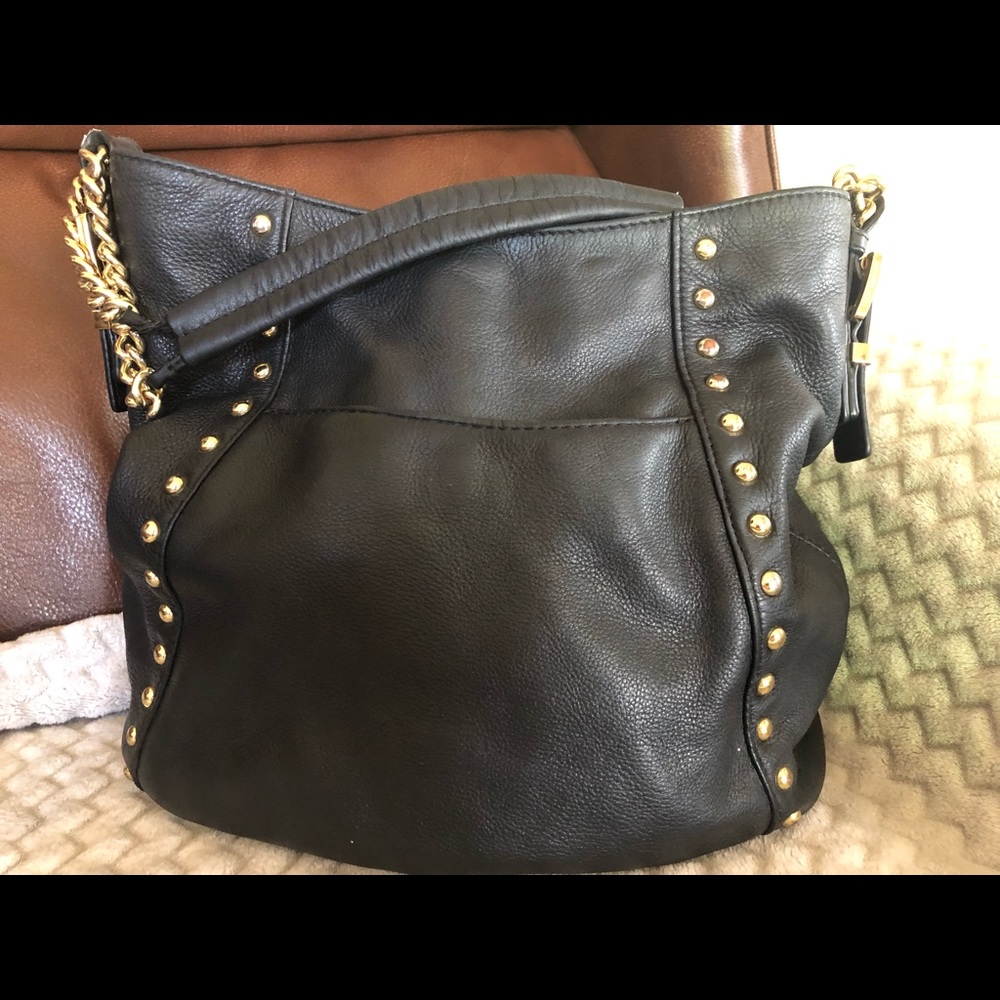 Michael Kors Pebbled Leather Shoulder Bag